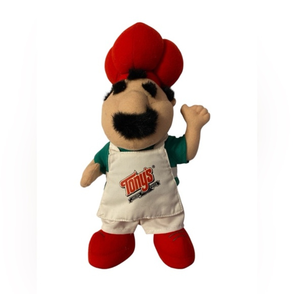 VINTAGE Tony's Pizza Chef Plush Toy